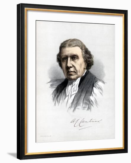 Archibald Campbell Tait, Archbishop of Canterbury, C1890-Petter & Galpin Cassell-Framed Giclee Print