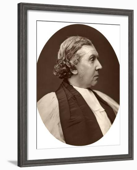 Archibald Campbell Tait, Dd, Archbishop of Canterbury, 1876-Lock & Whitfield-Framed Photographic Print