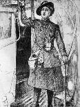 The War at Home: Bus Conductress, 1917-Archibald Standish Hartrick-Premier Image Canvas