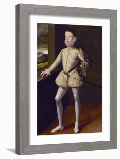 Archiduque Wenzel De Austria-1574-Alonso Sanchez Coello-Framed Giclee Print