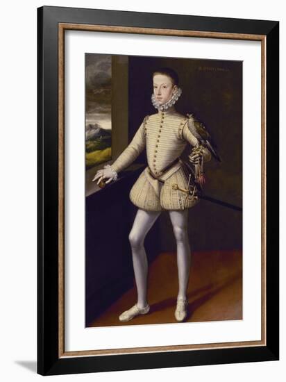 Archiduque Wenzel De Austria-1574-Alonso Sanchez Coello-Framed Giclee Print