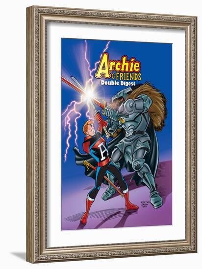 Archie Comics Cover: Archie & Friends Double Digest No.5 Adventures In The Wonder Realm-Joe Stanton-Framed Art Print