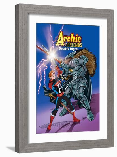 Archie Comics Cover: Archie & Friends Double Digest No.5 Adventures In The Wonder Realm-Joe Stanton-Framed Art Print