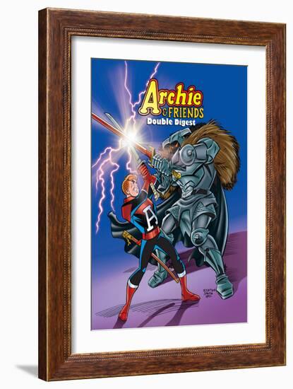 Archie Comics Cover: Archie & Friends Double Digest No.5 Adventures In The Wonder Realm-Joe Stanton-Framed Art Print