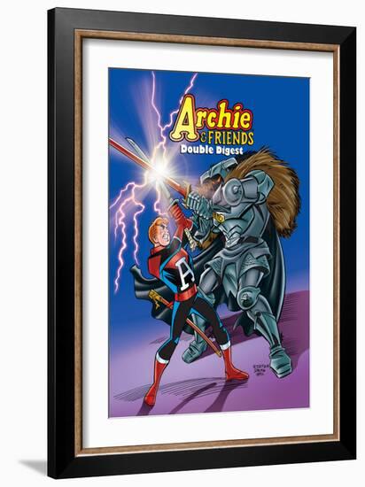 Archie Comics Cover: Archie & Friends Double Digest No.5 Adventures In The Wonder Realm-Joe Stanton-Framed Art Print