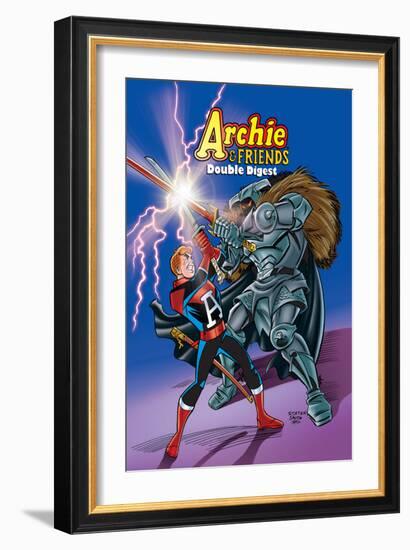 Archie Comics Cover: Archie & Friends Double Digest No.5 Adventures In The Wonder Realm-Joe Stanton-Framed Art Print