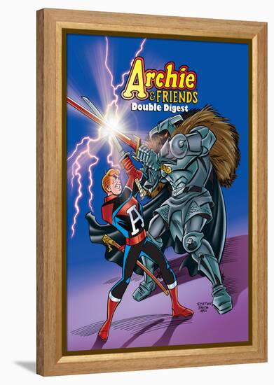 Archie Comics Cover: Archie & Friends Double Digest No.5 Adventures In The Wonder Realm-Joe Stanton-Framed Stretched Canvas