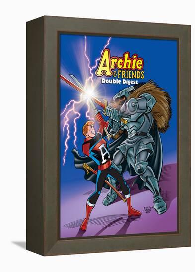 Archie Comics Cover: Archie & Friends Double Digest No.5 Adventures In The Wonder Realm-Joe Stanton-Framed Stretched Canvas