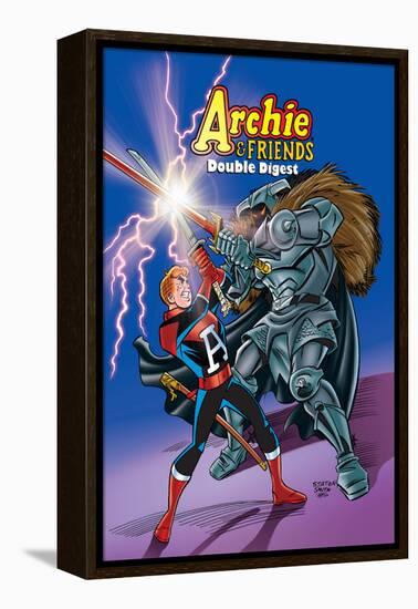 Archie Comics Cover: Archie & Friends Double Digest No.5 Adventures In The Wonder Realm-Joe Stanton-Framed Stretched Canvas