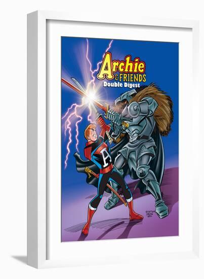 Archie Comics Cover: Archie & Friends Double Digest No.5 Adventures In The Wonder Realm-Joe Stanton-Framed Premium Giclee Print