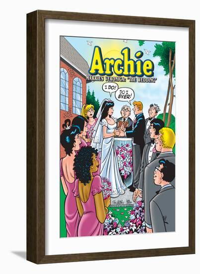Archie Comics Cover: Archie No.601 Archie Marries Veronica: The Wedding-Stan Goldberg-Framed Art Print