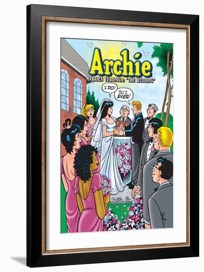Archie Comics Cover: Archie No.601 Archie Marries Veronica: The Wedding-Stan Goldberg-Framed Premium Giclee Print