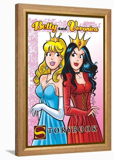 Archie Comics Cover: Betty and Veronica Storybook-Dan Parent-Framed Stretched Canvas