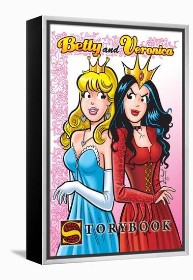 Archie Comics Cover: Betty and Veronica Storybook-Dan Parent-Framed Stretched Canvas