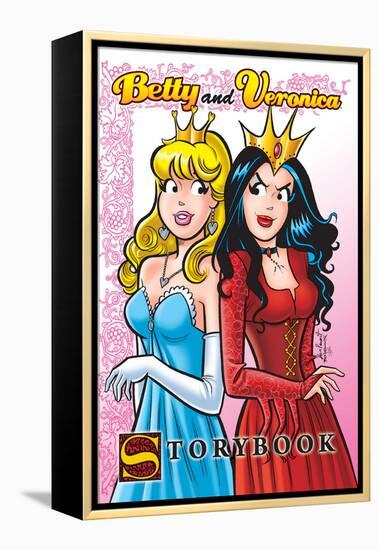 Archie Comics Cover: Betty and Veronica Storybook-Dan Parent-Framed Stretched Canvas