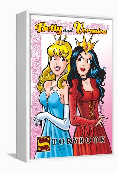 Archie Comics Cover: Betty and Veronica Storybook-Dan Parent-Framed Stretched Canvas