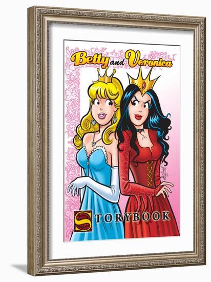 Archie Comics Cover: Betty and Veronica Storybook-Dan Parent-Framed Art Print