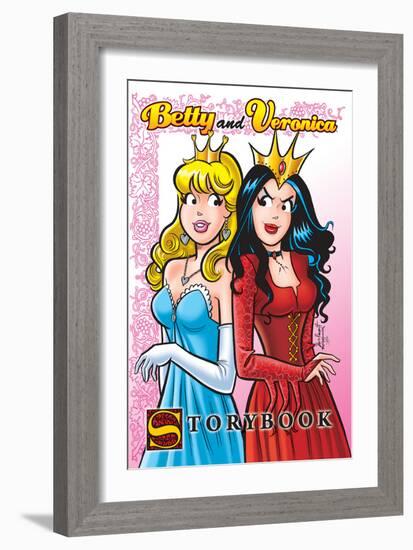 Archie Comics Cover: Betty and Veronica Storybook-Dan Parent-Framed Art Print