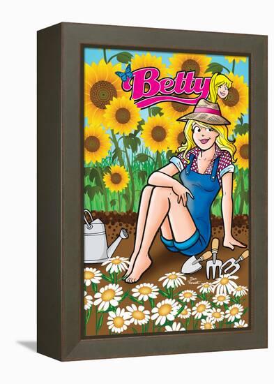 Archie Comics Cover: Betty No.191-Dan Parent-Framed Stretched Canvas