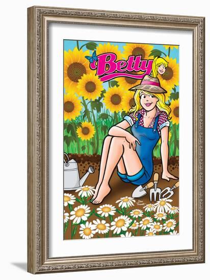 Archie Comics Cover: Betty No.191-Dan Parent-Framed Art Print