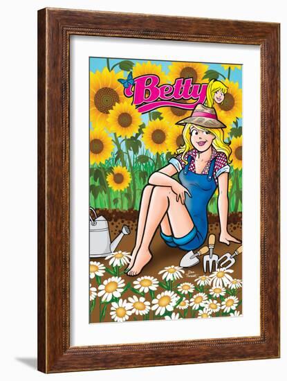 Archie Comics Cover: Betty No.191-Dan Parent-Framed Art Print