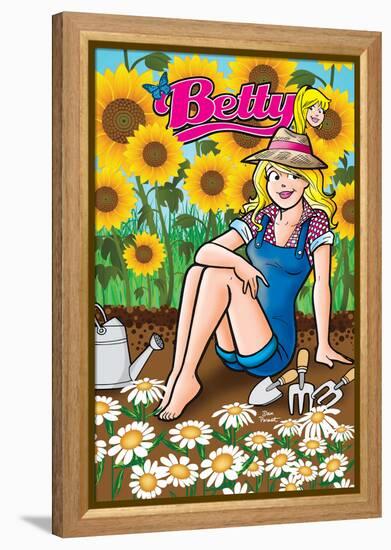 Archie Comics Cover: Betty No.191-Dan Parent-Framed Stretched Canvas