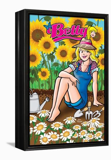 Archie Comics Cover: Betty No.191-Dan Parent-Framed Stretched Canvas