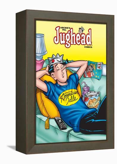 Archie Comics Cover: Jughead No.186 American Idle-Rex Lindsey-Framed Stretched Canvas