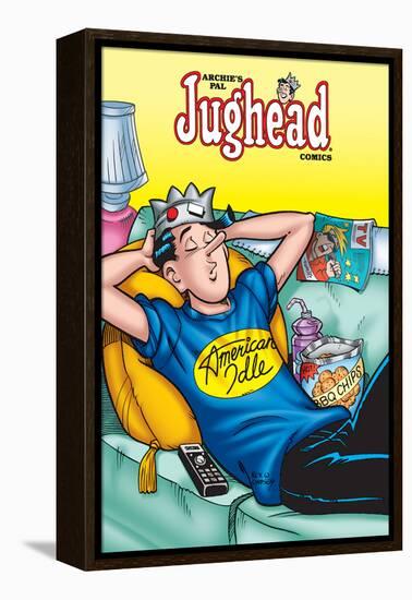 Archie Comics Cover: Jughead No.186 American Idle-Rex Lindsey-Framed Stretched Canvas