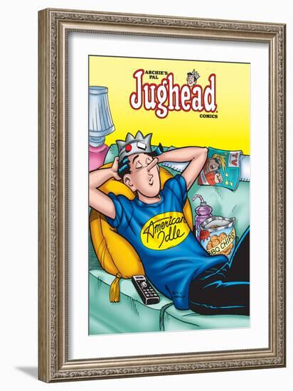 Archie Comics Cover: Jughead No.186 American Idle-Rex Lindsey-Framed Art Print