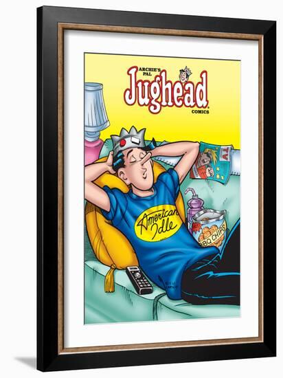 Archie Comics Cover: Jughead No.186 American Idle-Rex Lindsey-Framed Art Print