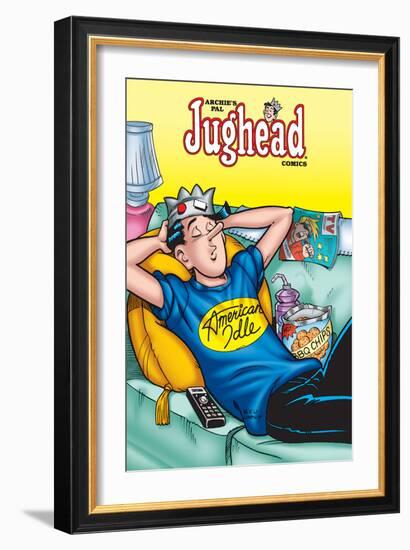 Archie Comics Cover: Jughead No.186 American Idle-Rex Lindsey-Framed Art Print