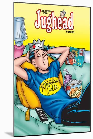 Archie Comics Cover: Jughead No.186 American Idle-Rex Lindsey-Mounted Art Print