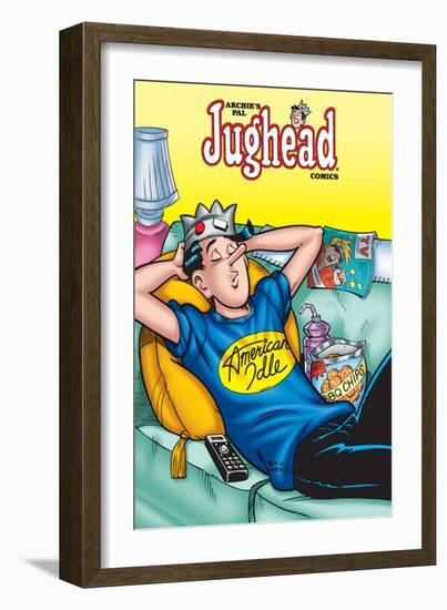 Archie Comics Cover: Jughead No.186 American Idle-Rex Lindsey-Framed Premium Giclee Print