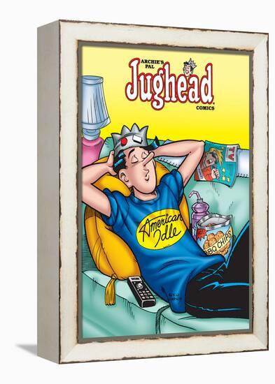 Archie Comics Cover: Jughead No.186 American Idle-Rex Lindsey-Framed Stretched Canvas