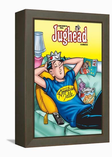 Archie Comics Cover: Jughead No.186 American Idle-Rex Lindsey-Framed Stretched Canvas