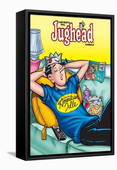 Archie Comics Cover: Jughead No.186 American Idle-Rex Lindsey-Framed Stretched Canvas