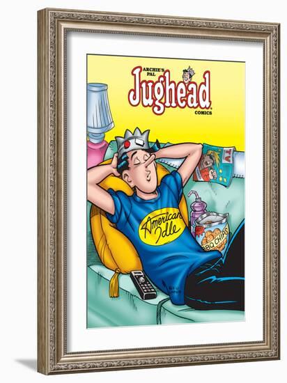 Archie Comics Cover: Jughead No.186 American Idle-Rex Lindsey-Framed Art Print