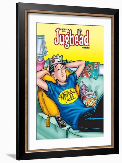 Archie Comics Cover: Jughead No.186 American Idle-Rex Lindsey-Framed Art Print