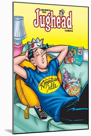 Archie Comics Cover: Jughead No.186 American Idle-Rex Lindsey-Mounted Art Print