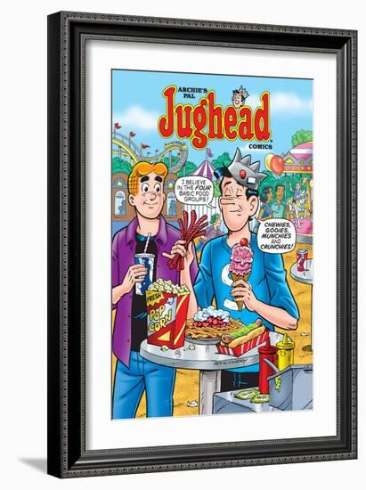 Archie Comics Cover: Jughead No.195 Carnival Food-Rex Lindsey-Framed Premium Giclee Print
