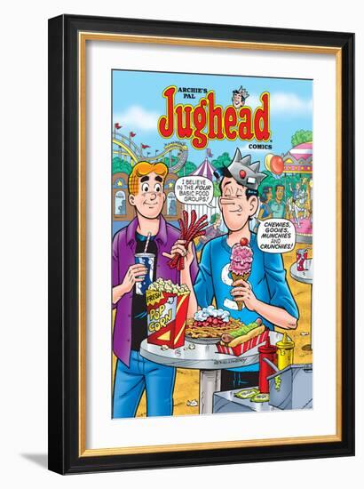 Archie Comics Cover: Jughead No.195 Carnival Food-Rex Lindsey-Framed Premium Giclee Print
