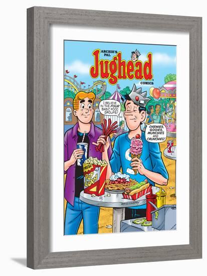 Archie Comics Cover: Jughead No.195 Carnival Food-Rex Lindsey-Framed Art Print