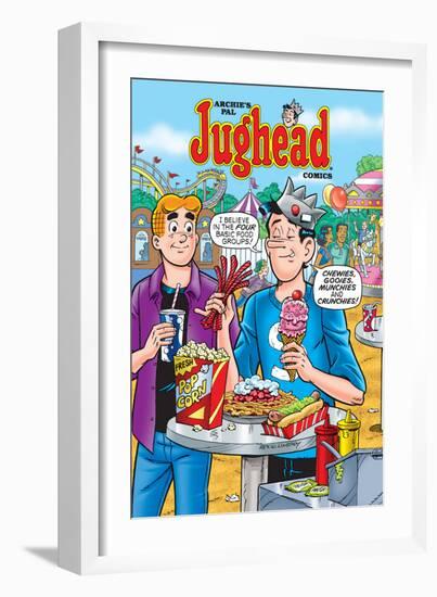 Archie Comics Cover: Jughead No.195 Carnival Food-Rex Lindsey-Framed Art Print