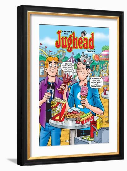 Archie Comics Cover: Jughead No.195 Carnival Food-Rex Lindsey-Framed Art Print