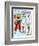 Archie Comics Fashions: Betty's Bell Bottoms-null-Framed Premium Giclee Print