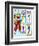 Archie Comics Fashions: Betty's Bell Bottoms-null-Framed Art Print