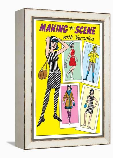 Archie Comics Fashions: Making The Scene With Veronica-null-Framed Stretched Canvas