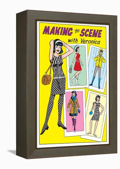 Archie Comics Fashions: Making The Scene With Veronica-null-Framed Stretched Canvas