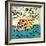 Archie Comics Retro: Archie and Betty Comic Panel; Drowning (Aged)-null-Framed Art Print